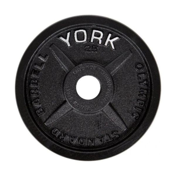 York Barbell Legacy Olympic Standard Plate Sets – Precision Milled Cast Iron