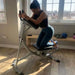 ABS2005 Ab Coaster PS500 Front Angled View Of A Woman Performing A Core Exercise