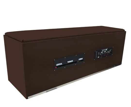 PHS Chiropractic ATT-300 Roller Massage Table in Mocha