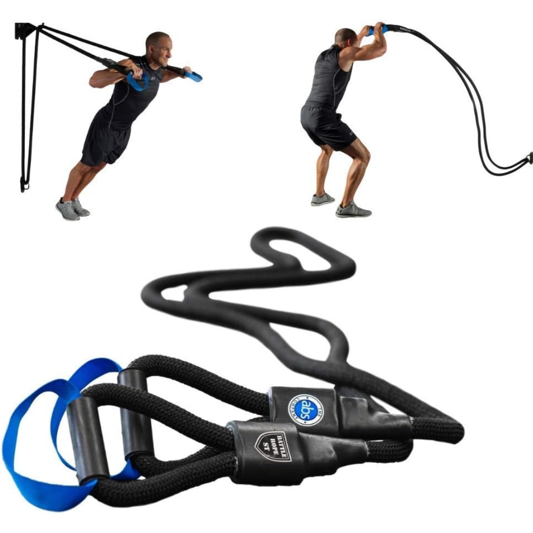 The Abs Company ABS3022 Battle Rope Suspension Trainer