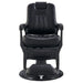 Artura Modern Barber Chair Black Variant Front View On White Background
