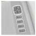 Aurora 4-Motors Swivel Medical Procedure Chair Close-Up View Of Built-in Controls For White Variant