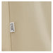 Aurora 4-Motors Swivel Medical Procedure Chair Close-up View Of Beige Upholstery With Brand Name