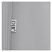 Aurora 4-Motors Swivel Medical Procedure Chair Close-up View Of Gray Upholstery With Brand Name