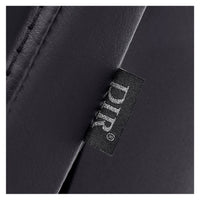 Thumbnail for Beckman Salon Shampoo Unit with Adjustable Seat Close-Up View Of Black Upholstery With Brand Name