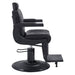 Belgrano Classic Barber Chair Black Variant Side View On White Background