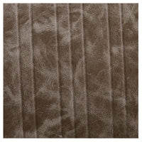 Thumbnail for Belgrano Classic Barber Chair Close Up View Of Vintage Brown Upholstered Backrest
