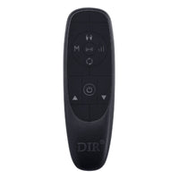 Thumbnail for Bella V Gold Reclining Salon Shampoo Massage Chairs Black Remote Control With Brand Name On Clean Background