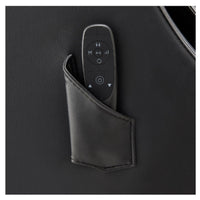 Thumbnail for Bella V Gold Reclining Shampoo Chair Close-Up View Of Remote Control Holder On Side Panel