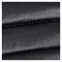 Thumbnail for Bella V Recline Massage Salon Shampoo Station Close-Up View Of Horizontal Stitched Black Upholstery