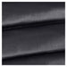 Bella V Recline Massage Salon Shampoo Station Close-Up View Of Horizontal Stitched Black Upholstery