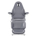 Bellucci 3-Motors Electric Treatment Chair Gray Front View Showing Face Hole On White Background