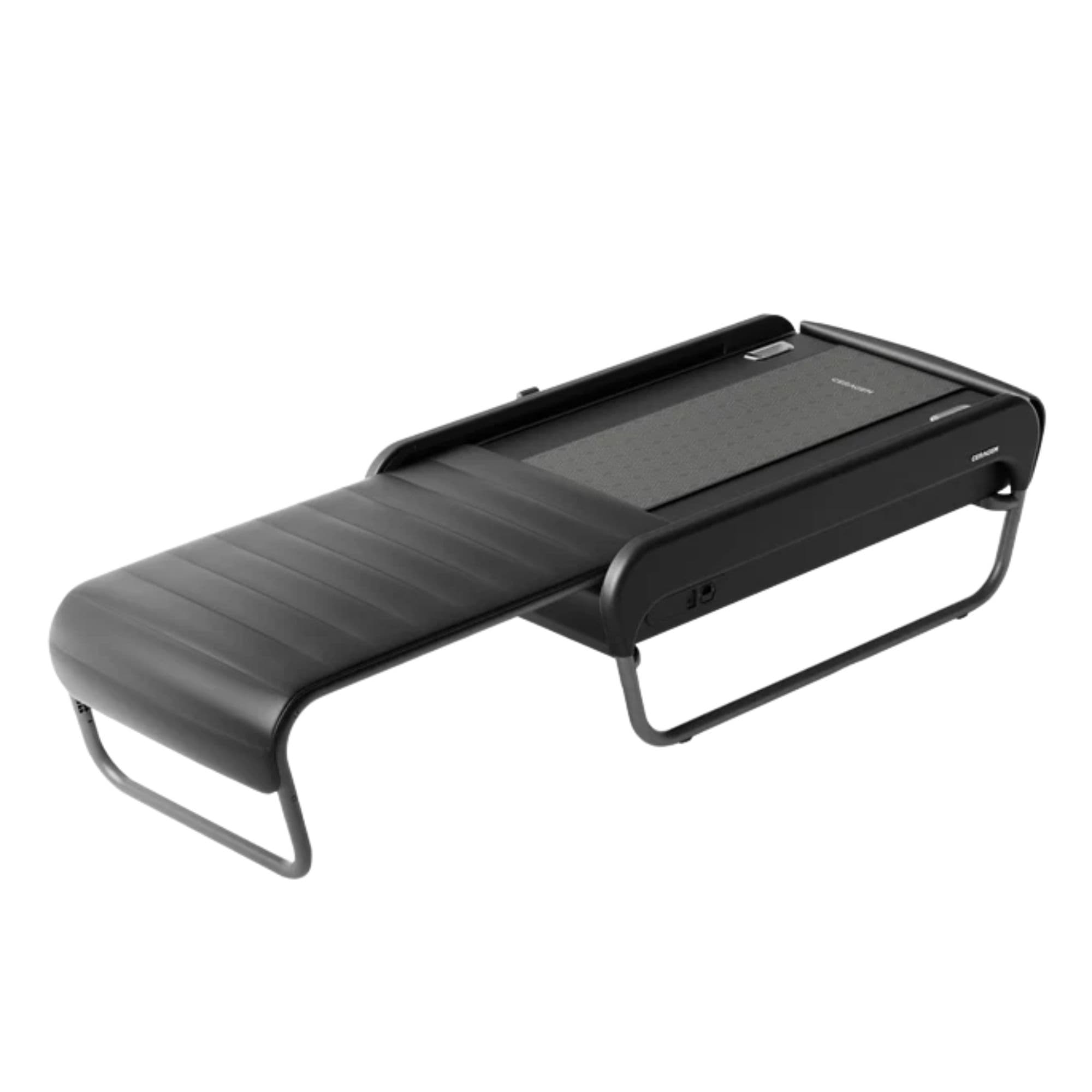 CERAGEM V5 Luxury Core Therapeutic Massage Bed Black Variant Angled View On White 