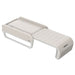 CERAGEM V7 Luxury Core Therapeutic Massage Bed Angled View Fully Extended Of Beige Variant On White