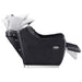 Callisto Electric Shampoo Station Black Side View With A Demonstration On How to Adjust The Wash Shampoo Station And Leg Rest