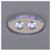 Callisto Electric Shampoo Station Gray Faux Leather With Power Button