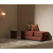 Ceragem Master S4 Massage Lounger Brown Variant In Warm Minimalist Modern Living Space With Side Table And Light