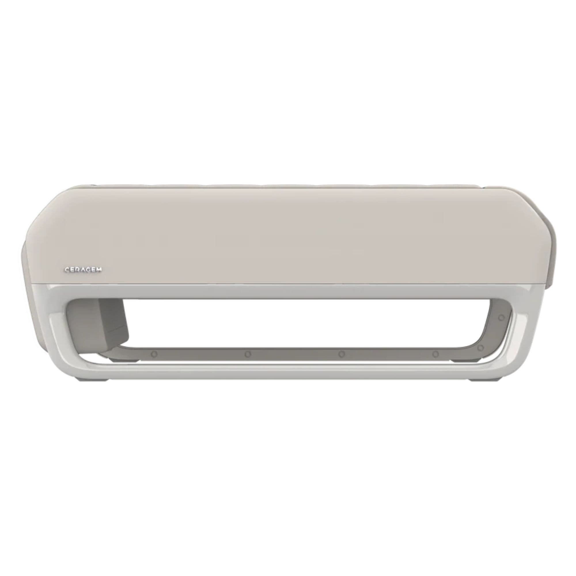 Ceragem Master V7 Side View Folded Of Beige Variant On White