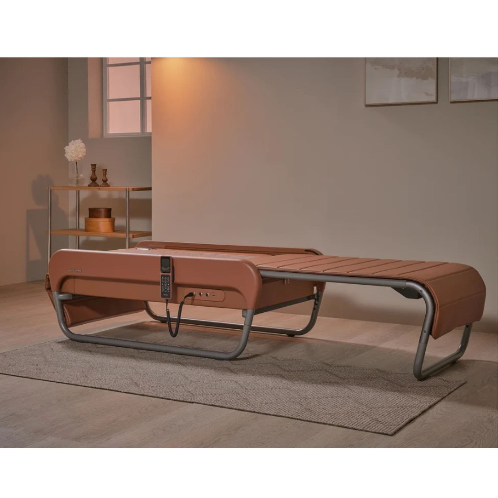 Ceragem V5 Brown Variant In Cozy Home Interior