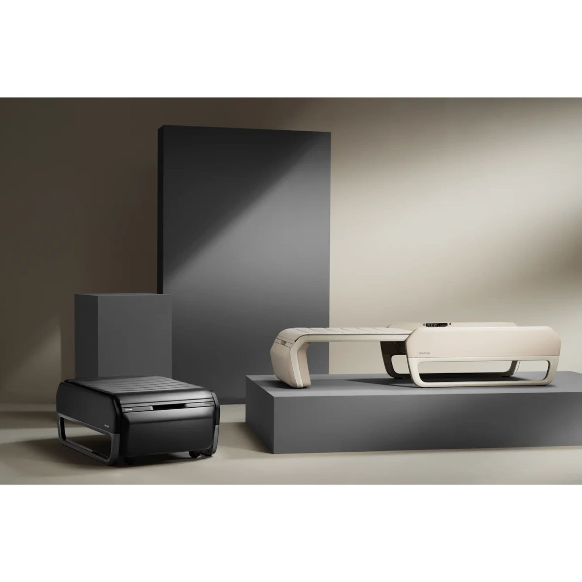 Ceragem V7 Products Displayed In Minimalist Showroom Display