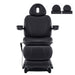 DIR Apollo 4-Motors Thermo Heated Med Spa Treatment Chair Black Variant Front View On White Background