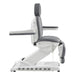 DIR Apollo 4-Motors Thermo Heated Med Spa Treatment Chair Gray Variant Side View Showing Swing-Away Armrest Position On White Background
