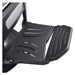 DIR Artura Contemporary Barbershop Chair Gray Variant With Close-Up View Of Footrest Platform On White Background