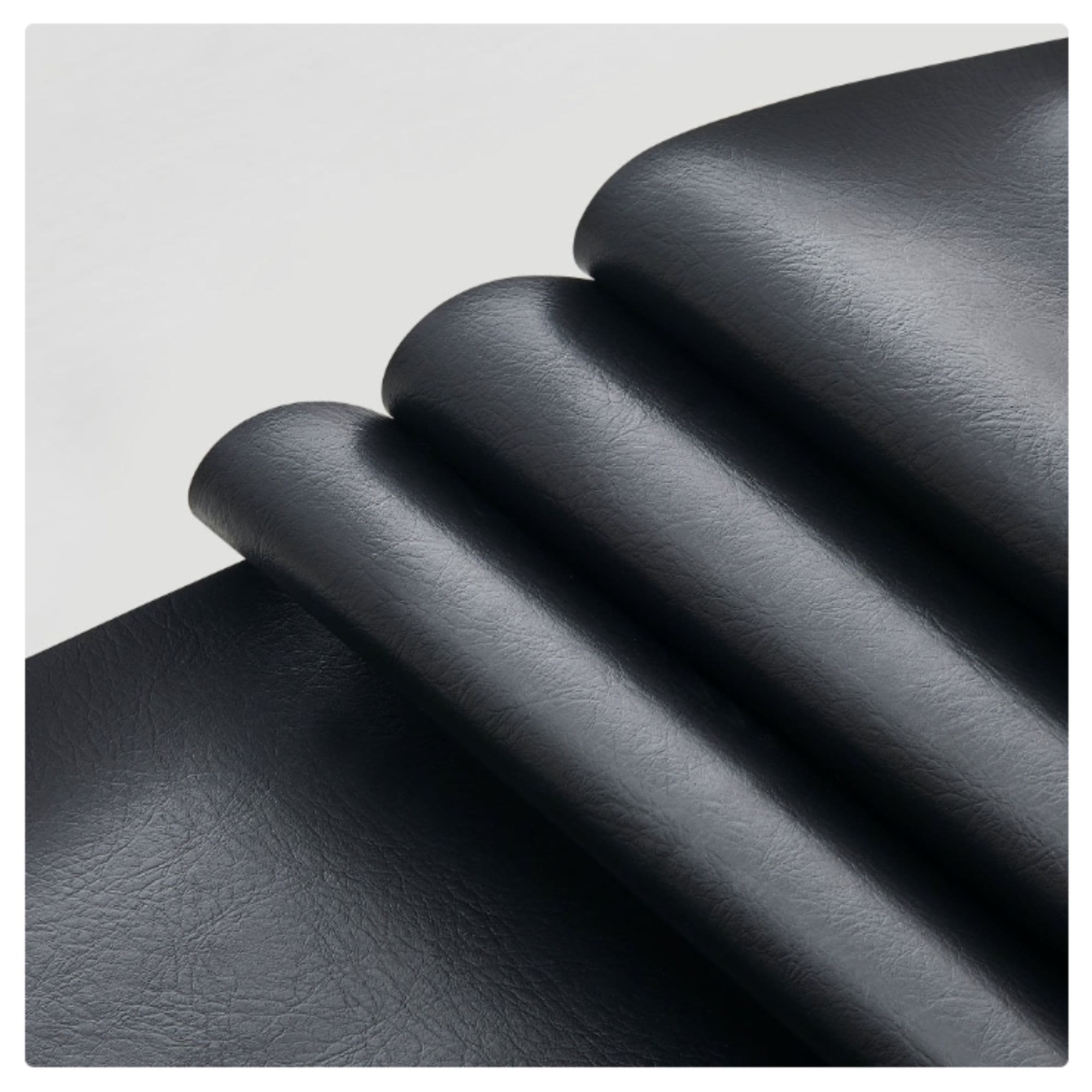 DIR Artura Modern Barber Chair Close Up View Of Black Upholstery