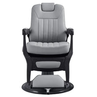 Thumbnail for DIR Artura Modern Barber Chair Gray Variant Front View On White Background