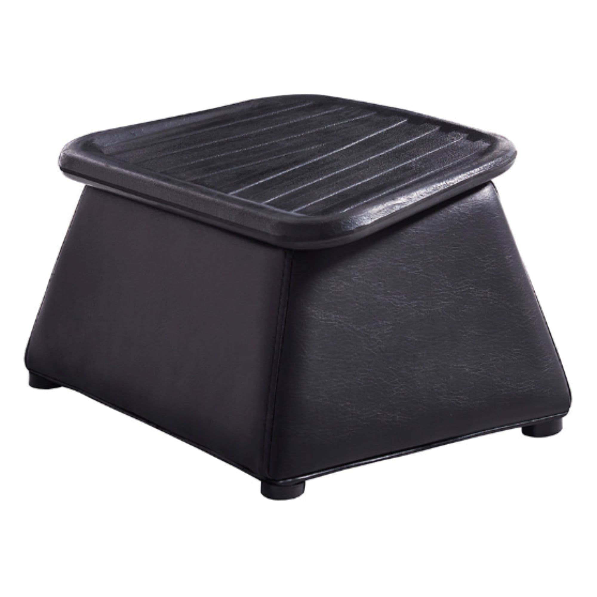 DIR Beckman Salon Shampoo Unit with Adjustable Seat Black Stool On Clean Background