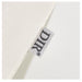 DIR Beckman Salon Shampoo Unit with Adjustable Seat Close-Up View Of White Upholstery With Brand Name