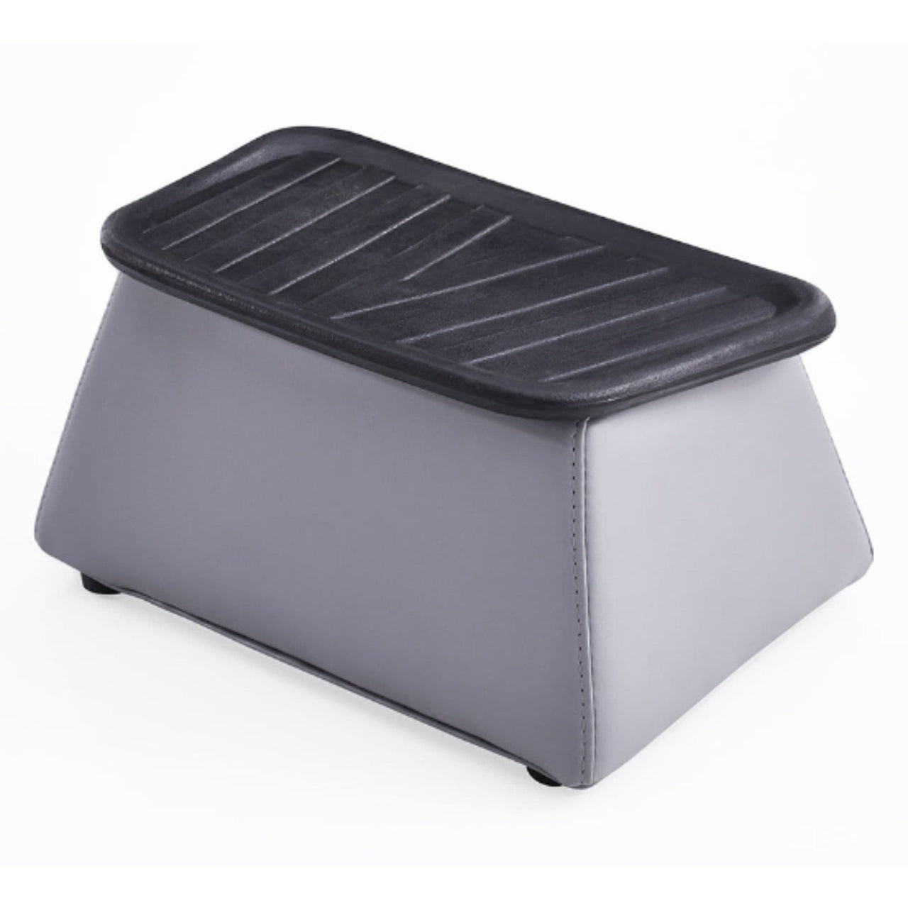 DIR Beckman Salon Shampoo Unit with Adjustable Seat Gray Stool On Clean Background