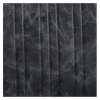 Thumbnail for DIR Belgrano Classic Barber Chair Close Up View Of Vintage Black Upholstered Backrest