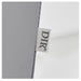 DIR Bella V Recline Massage Salon Shampoo Station Close-Up View Of Gray Upholstery With Brand Name