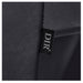 DIR Bella V Recline Massage Shampoo Station Close-Up View Of Black Upholstery With Name