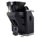 DIR Bella V Titanium Electric Massage Reclining Backwash Shampoo Chair Rear Angled View With Sink Assembly