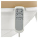 DIR Bellucci 3-Motors Electric Treatment Chair Close-up View Of Remote Control For Beige Variant