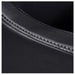 DIR Callisto Electric Salon Backwash Unit Black Faux Leather With Close-Up View Of Stitches