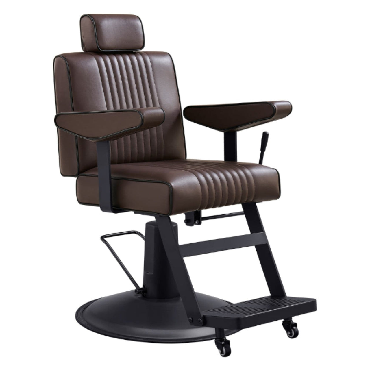 DIR Dainty Reclining Chairs Brown Variant Front Angled View On White Background