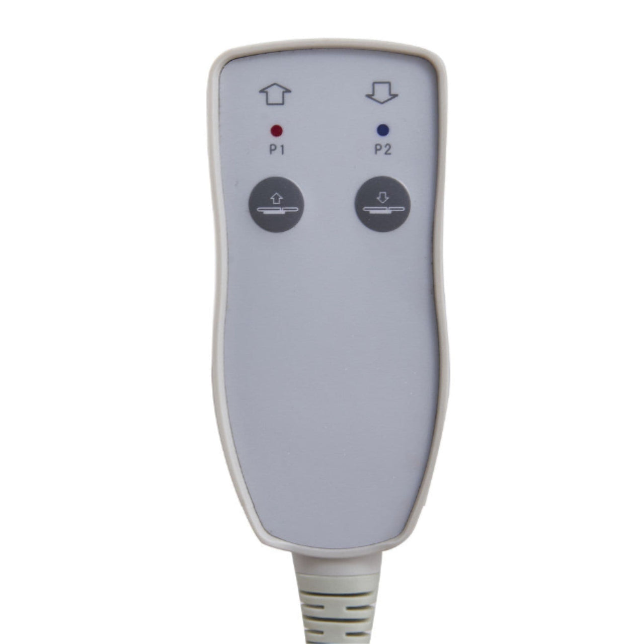 DIR Ebro Electric Facial Bed  Massage Table Close-Up View Of Wired Remote Control For Height Adjustment
