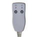 DIR Ebro Electric Facial Bed  Massage Table Close-Up View Of Wired Remote Control For Height Adjustment