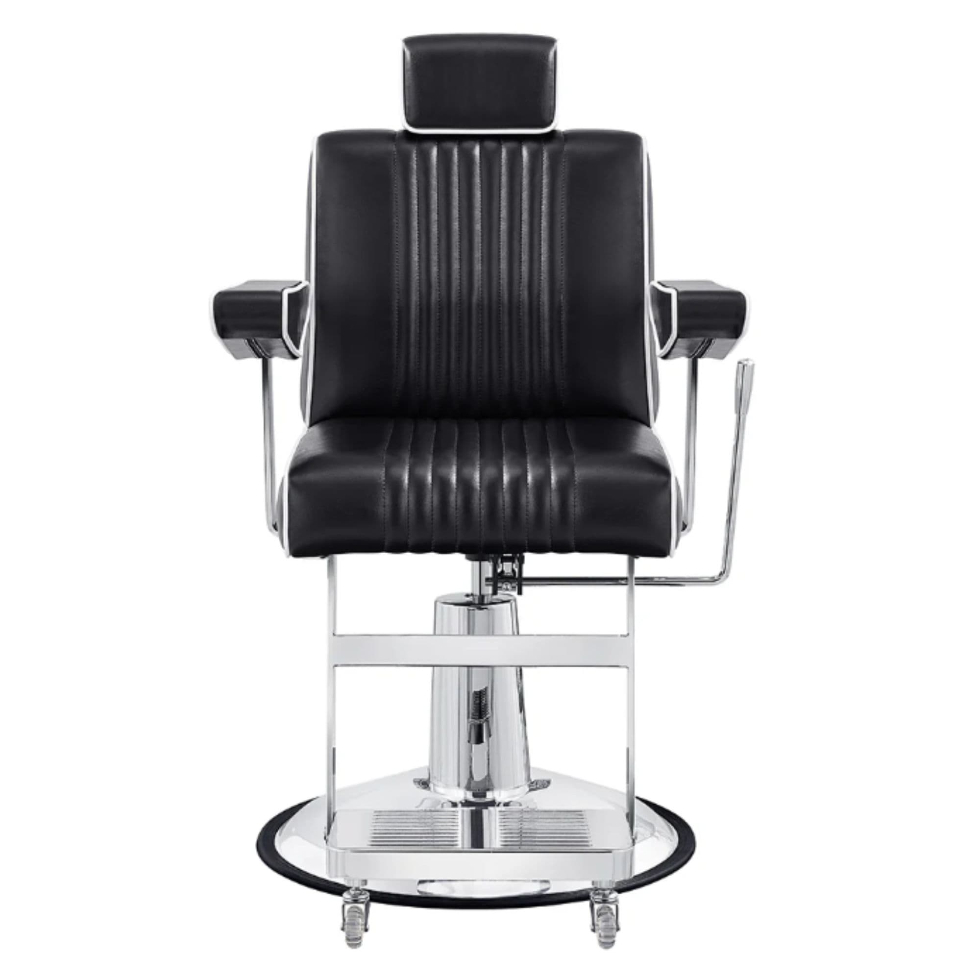 DIR Executive All Purpose Reclining Chair Black Variant Front View On White Background