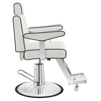 Thumbnail for DIR Executive All Purpose Reclining Chair White Variant Side View On White Background
