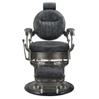Thumbnail for DIR Kaiser Retro Style Vintage Barber Chair Vintage Black Variant Front View On White Background