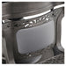 DIR Kaiser Retro Vintage Barbershop Chair Gray Variant Close-Up View Of Footrest