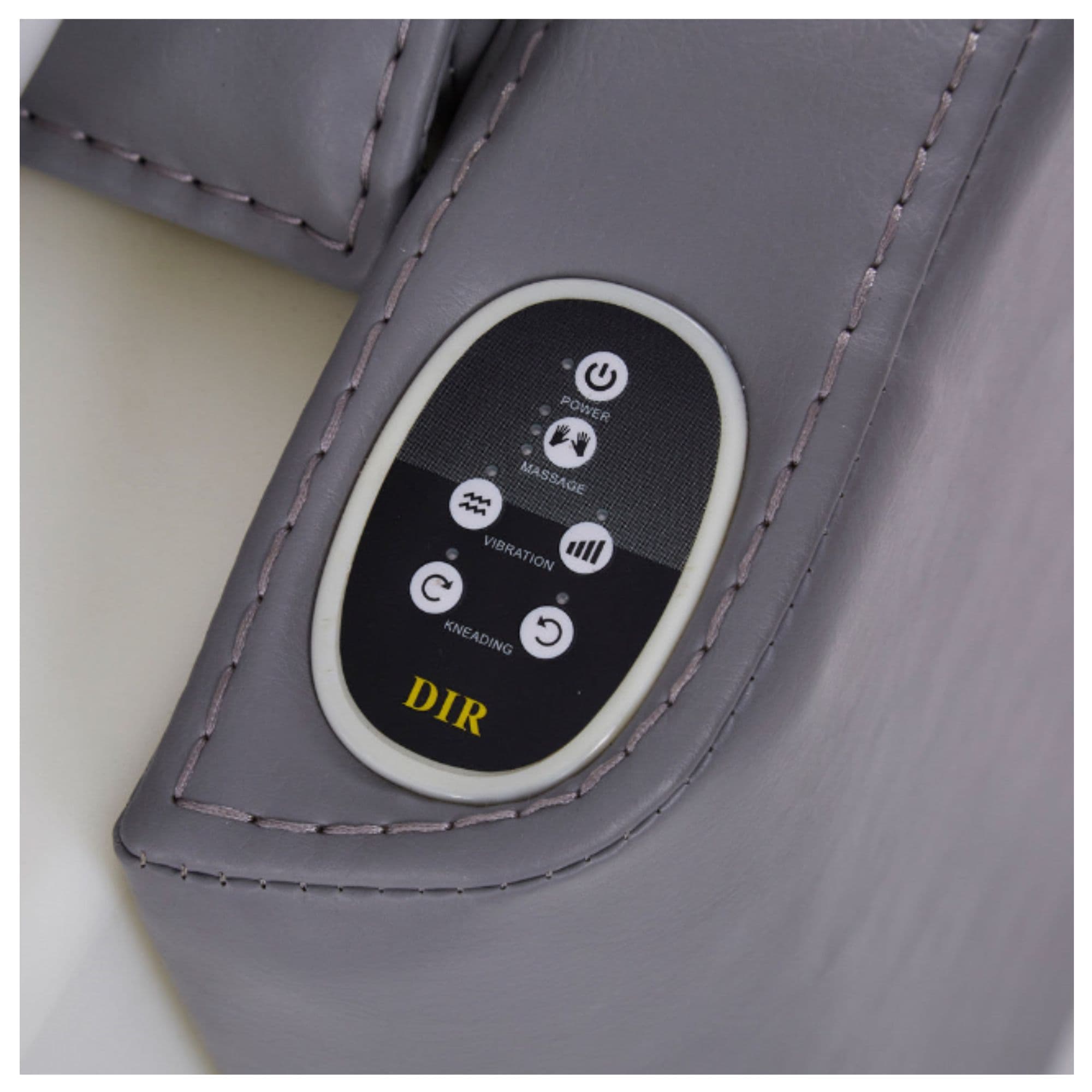 DIR Leona Massage Shampoo Chair Close-Up View Of Built-In Control Panel