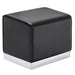 DIR Leona Salon Shampoo Chair with Massage Black Square Stool On Clean Background