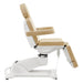 DIR Libra 5-Motors Electric Medical Procedure Chair with Split Legs Beige Side View On White Background