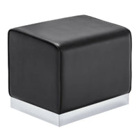 Thumbnail for DIR Majestic Double Shampoo Chair for Salons Black Square Stool On Clean Background