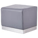DIR Majestic Double Shampoo Chair for Salons Gray Square Stool On Clean Background